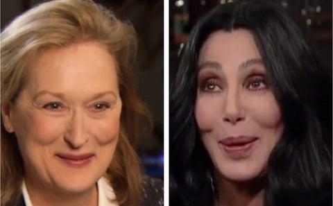 Cher y Meryl Streep