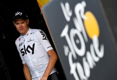 Chris Froome, ciclista británico al servicio de Sky