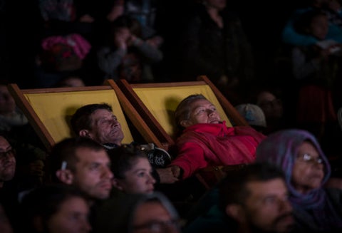 Adultos mayores en la Cinemateca Distrital