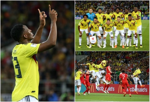 Colombia vs Inglaterra