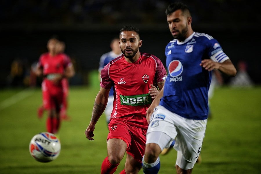 Andrés Cadavid es titular con Millonarios en su visita a Patriotas de Boyacá