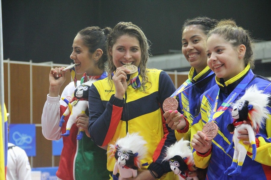 Saskia Van Erven se subió a lo más alto del podio en los Centroamericanos 2018