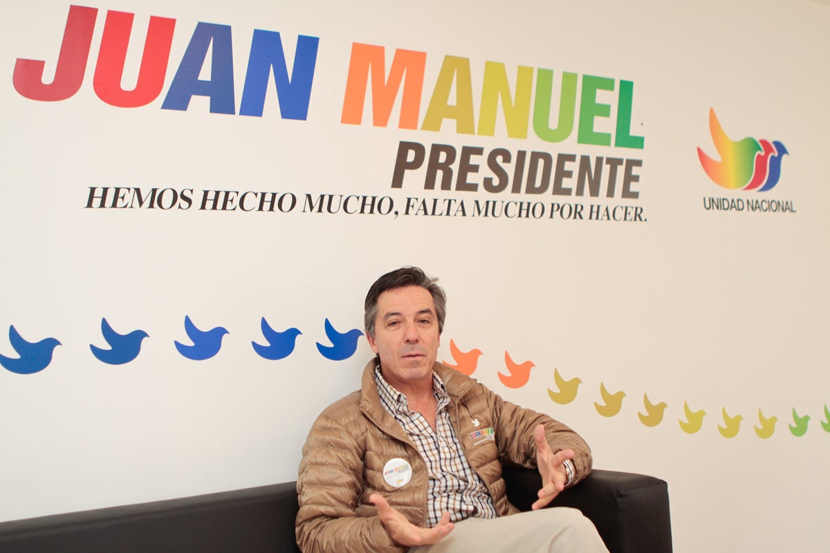 Roberto Prieto, en épocas de la campaña de Santos en 2010