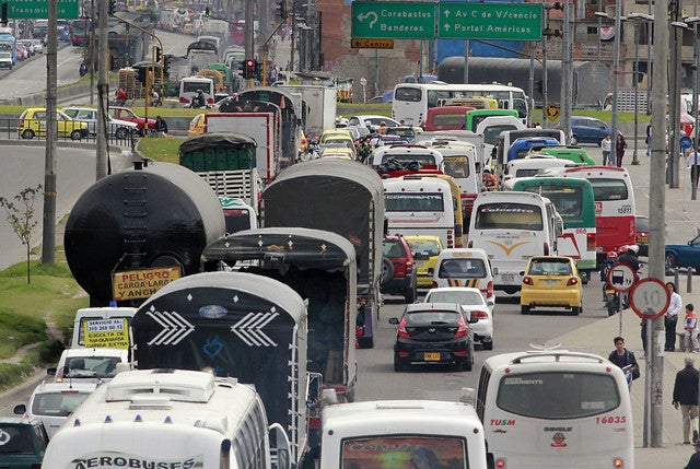 Más de cinco millones de vehículos en Colombia no tienen el SOAT