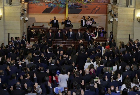 El Congreso de la República se posesionó este 20 de Julio