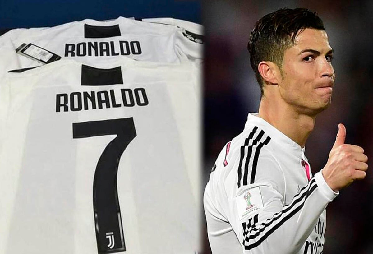 Se filtró una imagen de la posible camiseta de Cristiano en la Juventus