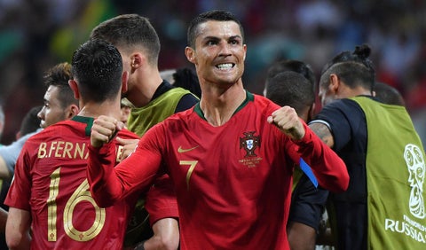 Cristiano Ronaldo fue el mejor jugador de Portugal en Rusia 2018