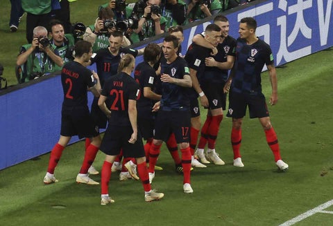 Croacia hizo un épico partido ante los británicos
