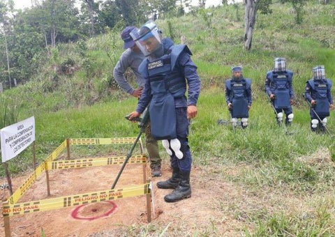 Desminado.