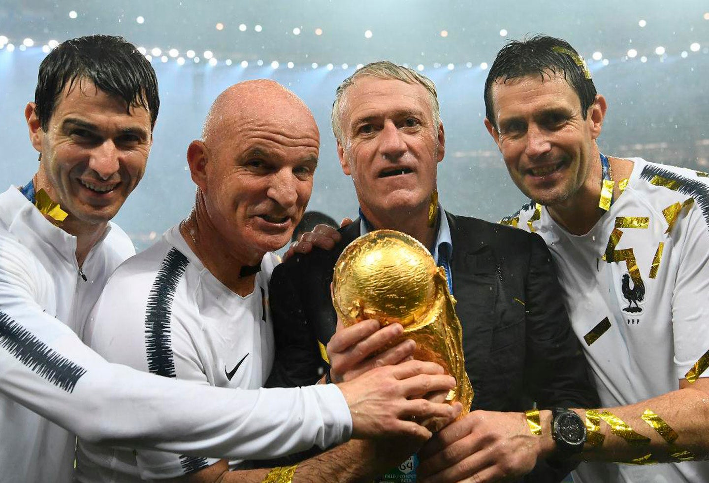 Didier Deschamps ganó la Copa del Mundo con Francia en Rusia 2018