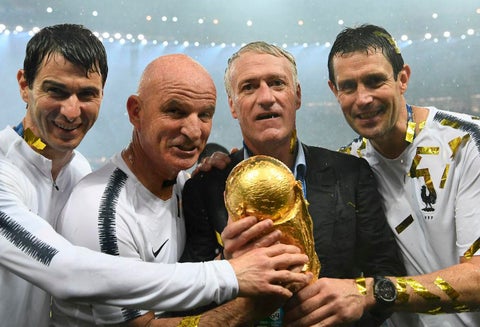 Didier Deschamps ganó la Copa del Mundo con Francia en Rusia 2018