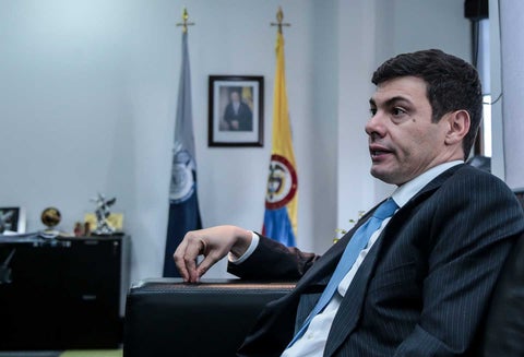 Diego Mora, director de la Unidad Nacional de Protección