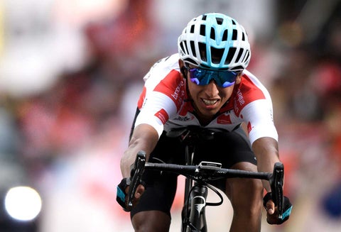 Egan Bernal se prepara para el Tour de Francia