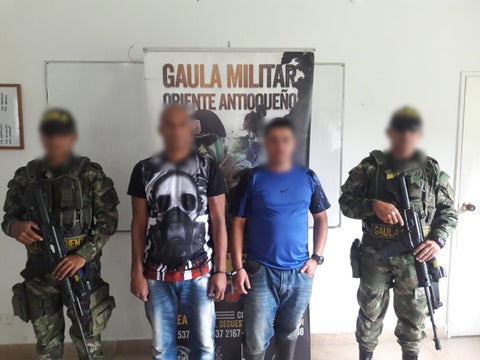 Extorsionistas, Granada, Antioquia, ELN