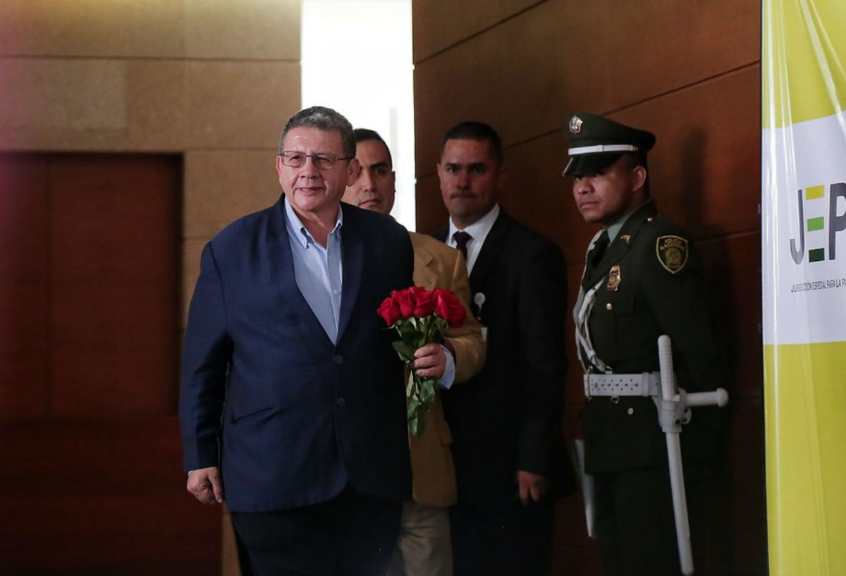 Pablo Catatumbo, miembro de las Farc, ante la JEP
