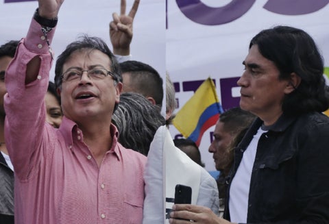 Gustavo Petro y Gustavo Bolívar fueron denunciados por el delito de injuria y calumnia.