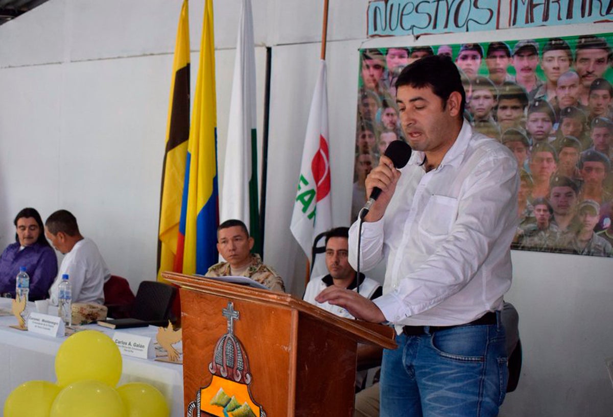 Hernán Darío Álvarez, alcalde de Ituango