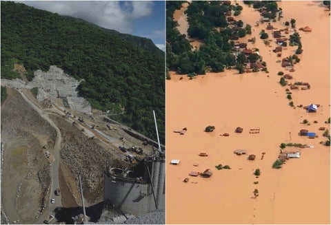 La hidroeléctrica de Hidroituango y la población de Laos