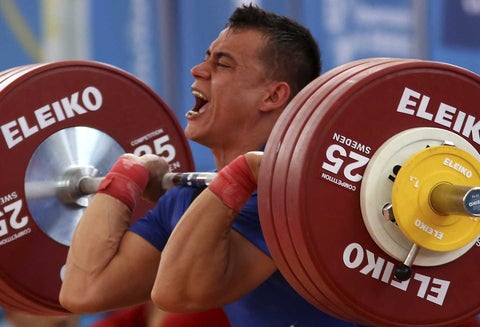 Montes logró levantar un total de 160 kilos