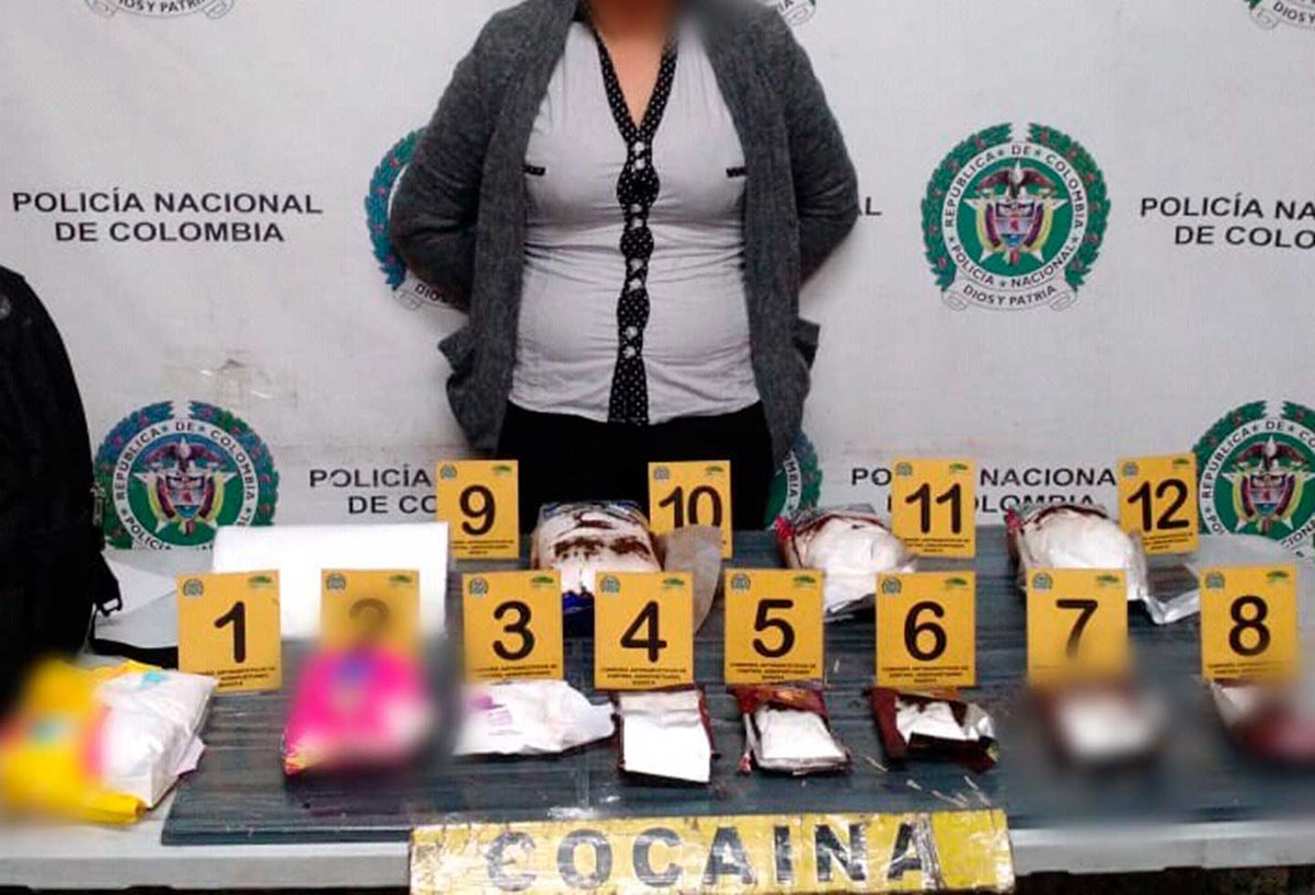Cocaina incautada