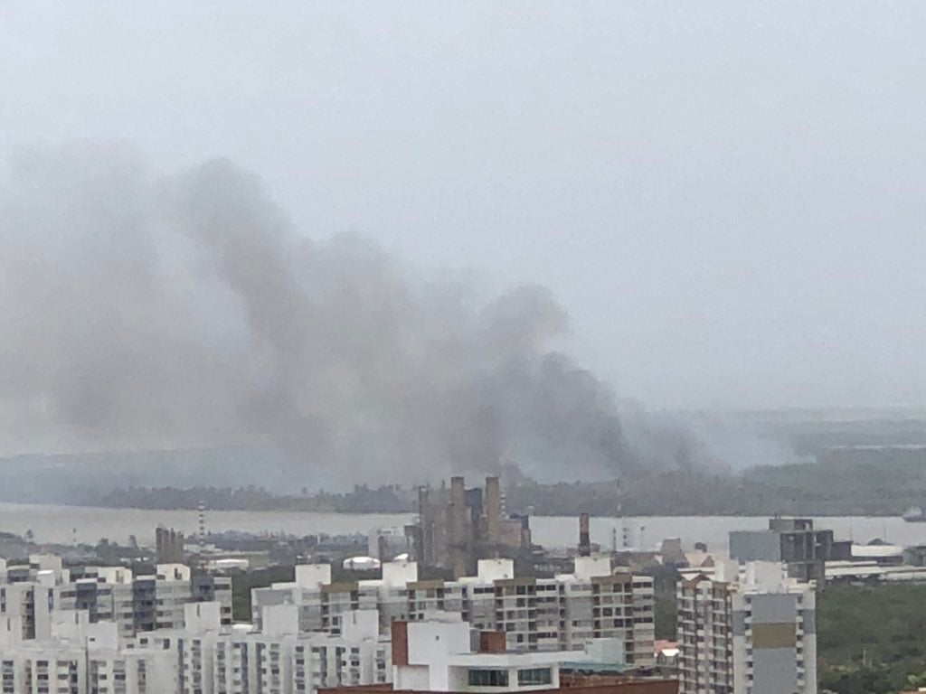 INCENDIO EN PARQUE NATURAL