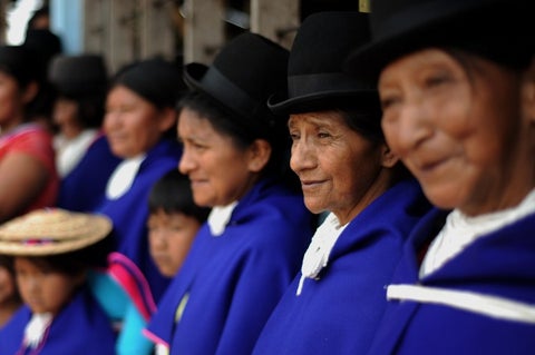 Indigenas colombianos denuncian amenazas.