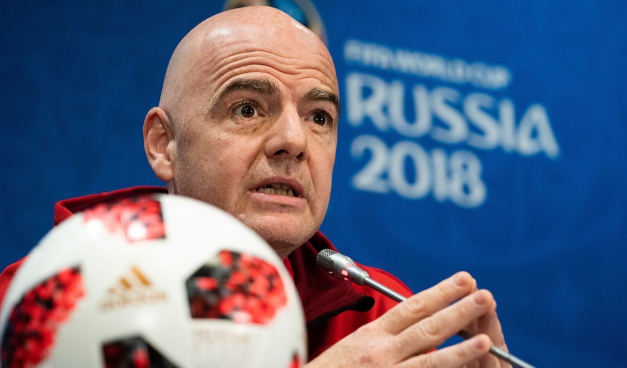 Giovanni Infantino, presidente de la FIFA