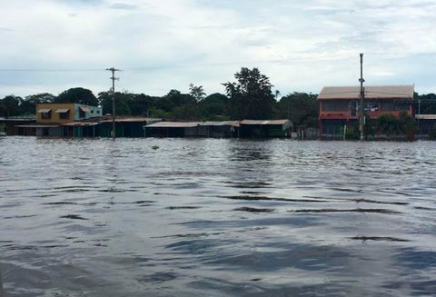 Miles de personas se han visto afectadas por las fuertes lluvias en Vichada