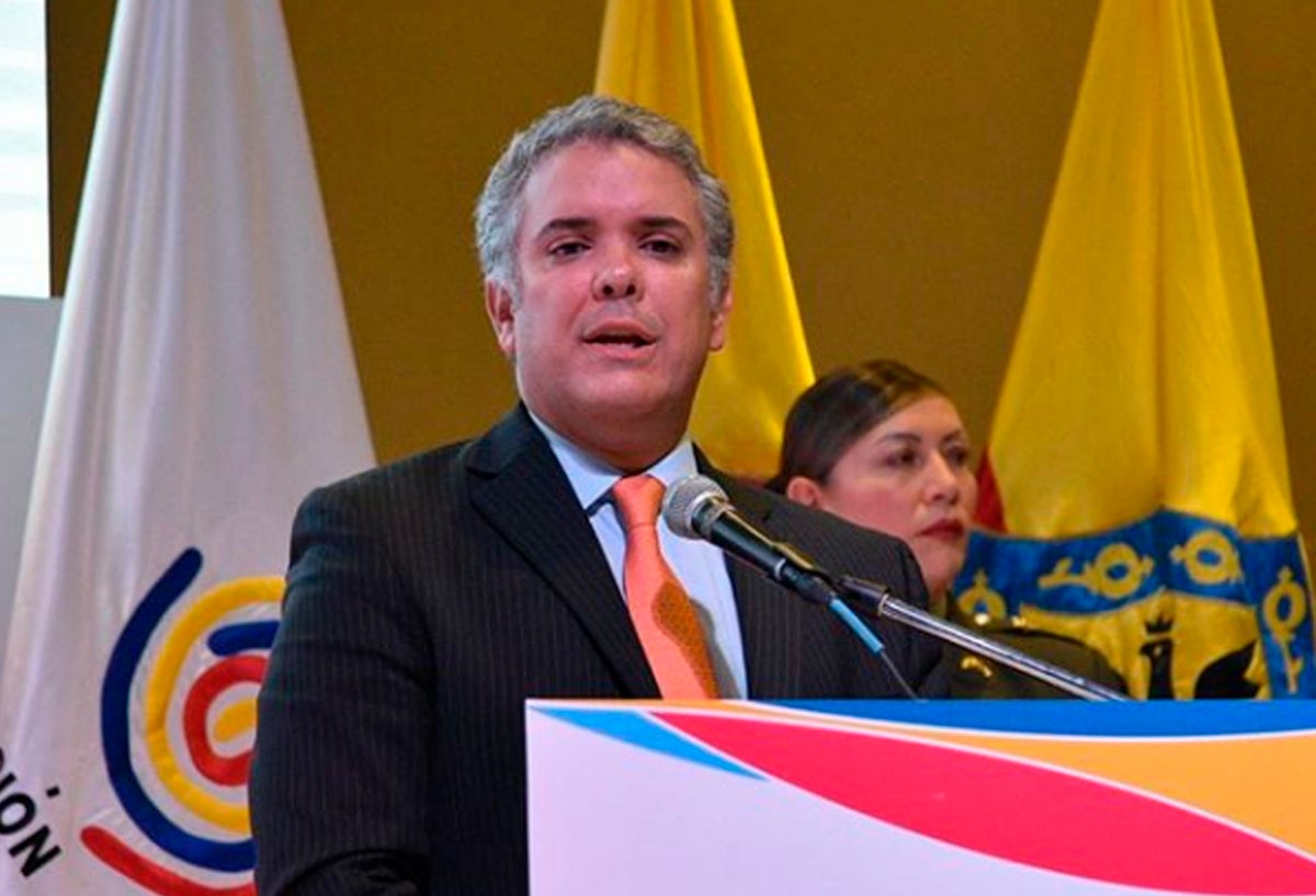 Iván Duque, presidente de Colombia