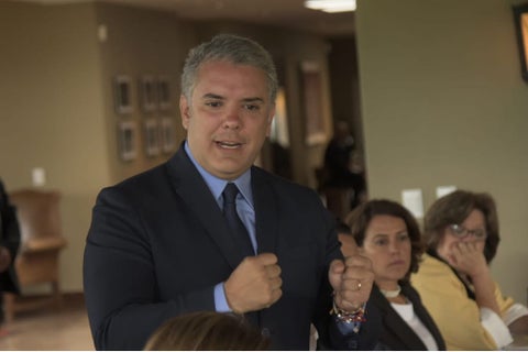El presidente Iván Duque