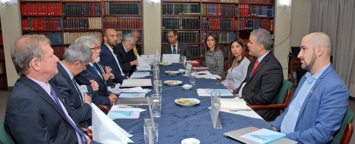 Reunión de Ivan Duque y gremio de cientificos