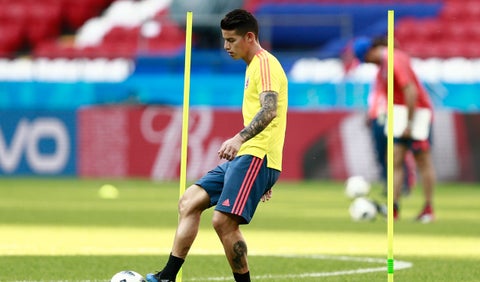 James Entrenamiento
