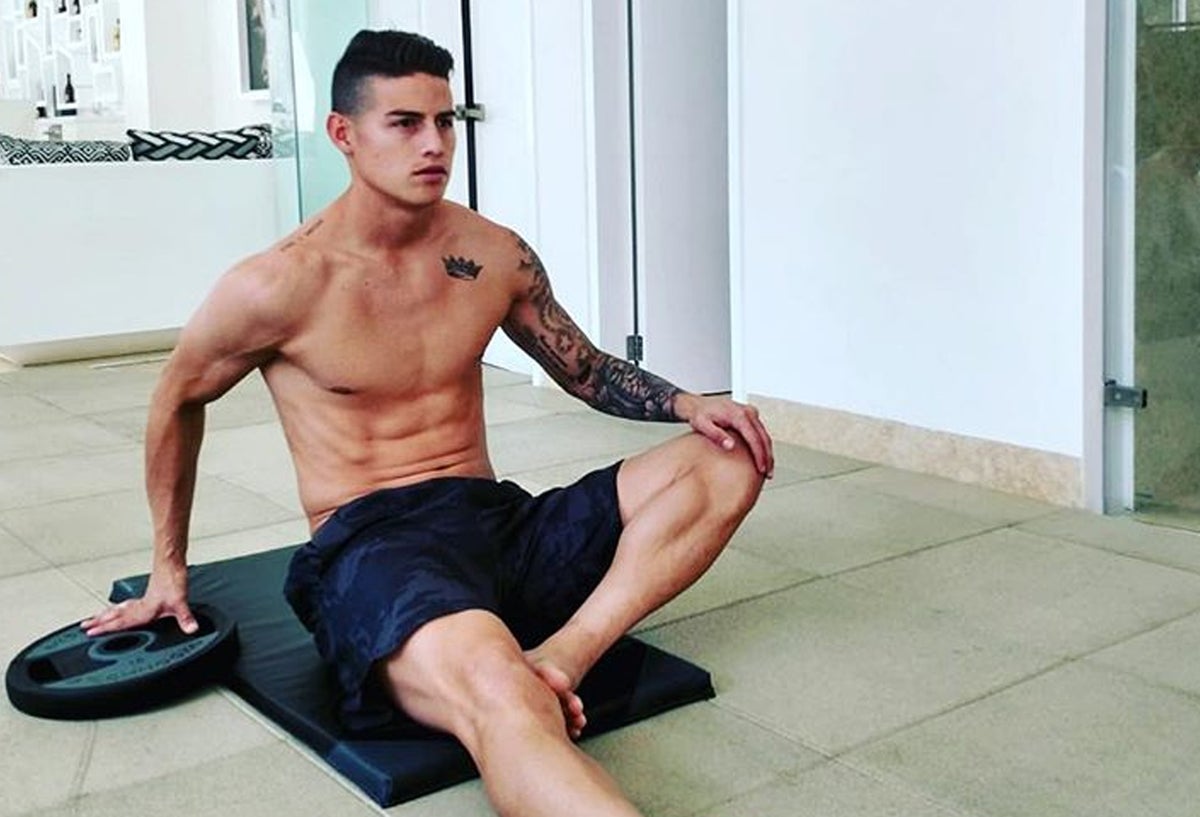 James Rodríguez se recupera satisfactoriamente de su lesión