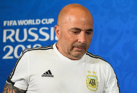 Jorge Sampaoli, extécnico de la Selección de Argentina