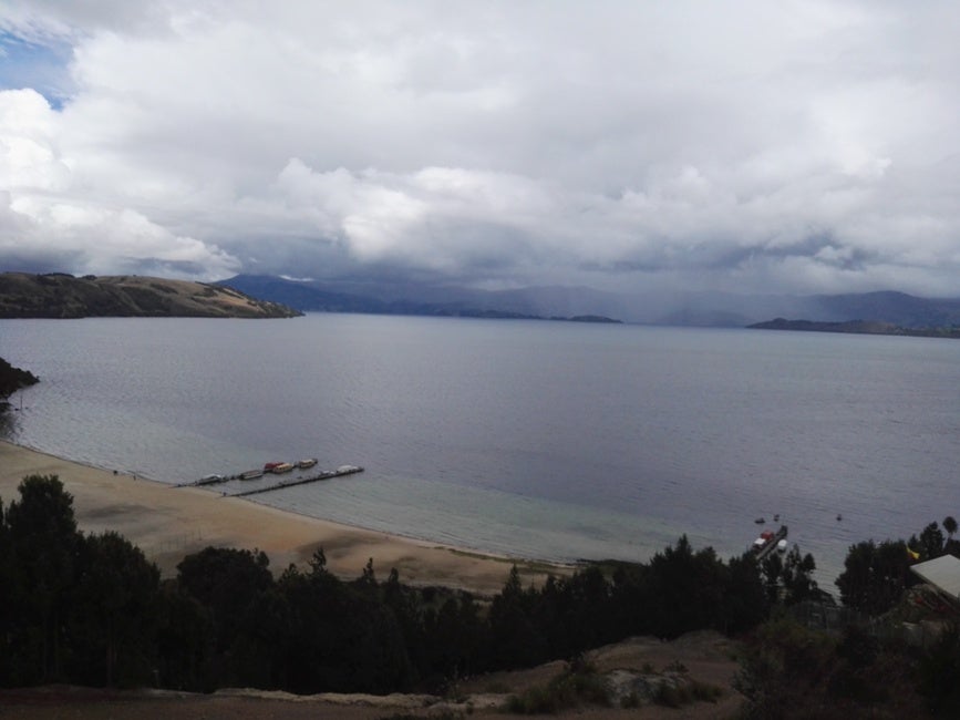Lago de Tota en Boyacá.
