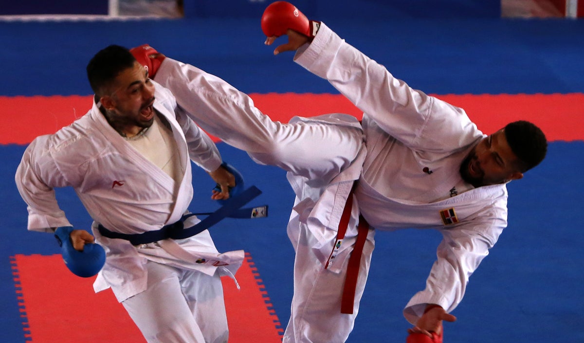 Diego Lenis de Colombia Vs Anel Castillo de República Dominicana