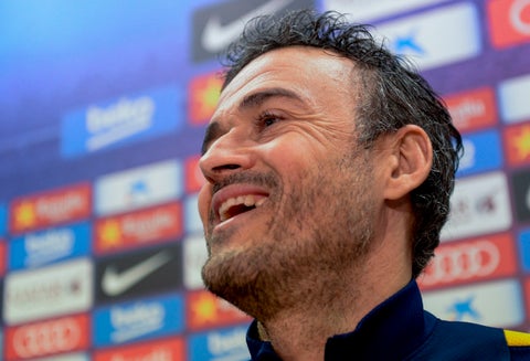 Luis Enrique Martínez, técnico español