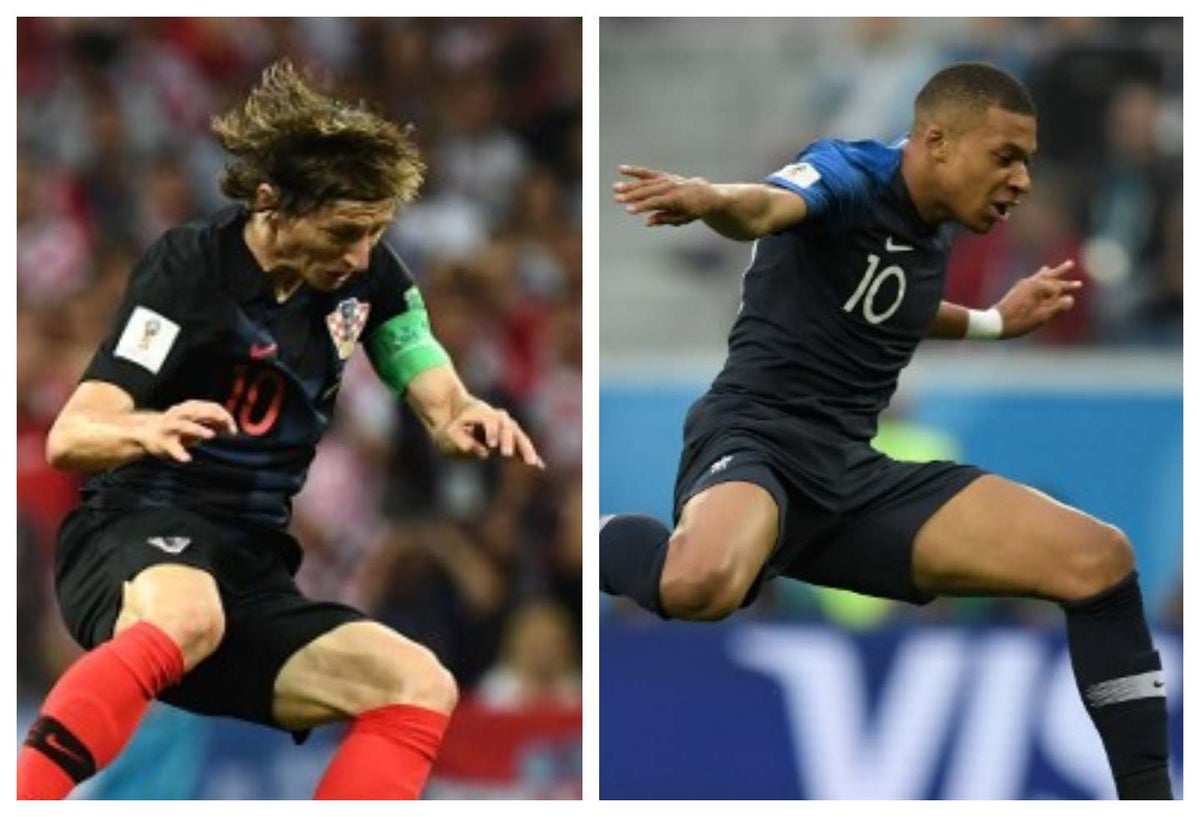 Modric y Mbappe llegan como referentes de ambas selecciones