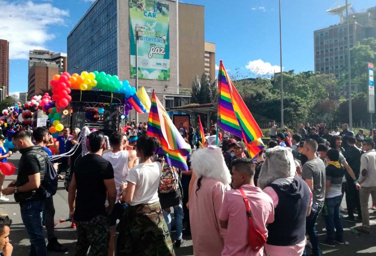 Marcha comunidad LGBTI