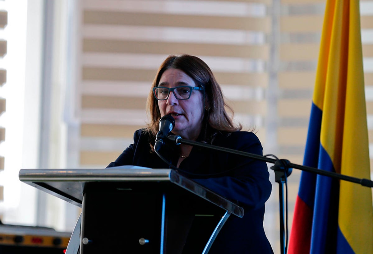 Mariana Garcés, ministra de Cultura de Santos