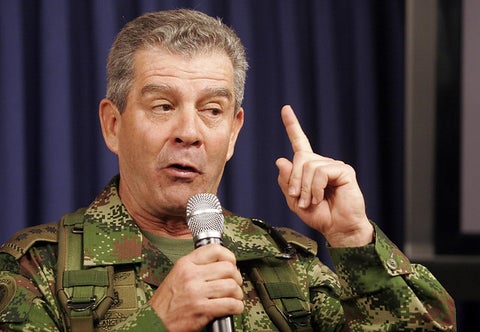 El general retirado Mario Montoya