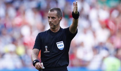 Mark Geiger fue el juez del partido Colombia vs Inglaterra en Rusia 2018
