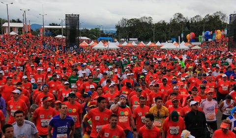 La Media Maratón de Bogotá tuvo al etíope Feyisa Lilesa y a la keniana Brigid Kosgei