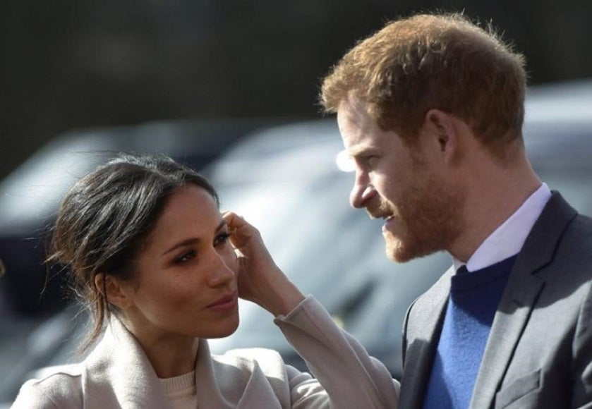 Meghan Markle y el príncipe Harry