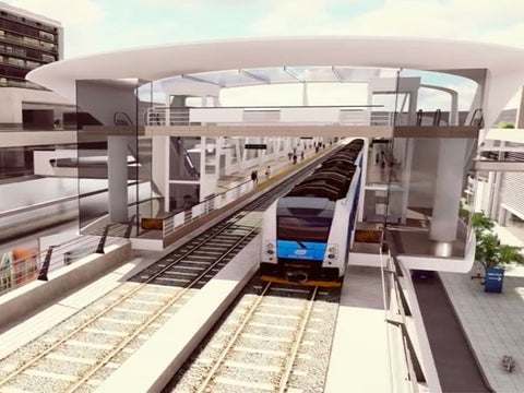 Render del Metro de Bogotá