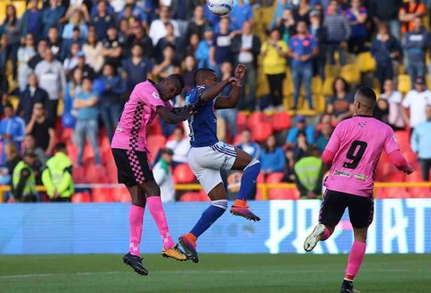 El conjunto azul no pudo mantener la ventaja ante el cuadro boyacense