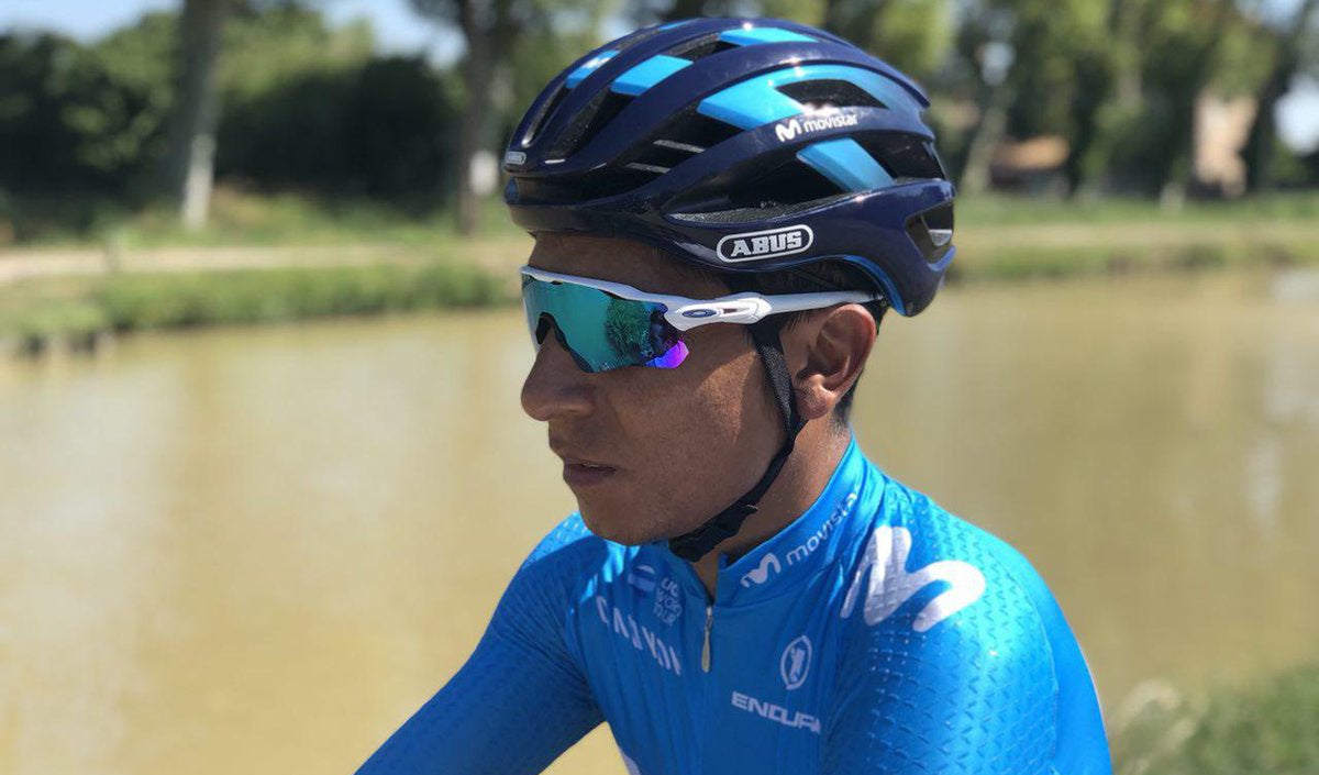 Nairo Quintana Tour 2018 casco