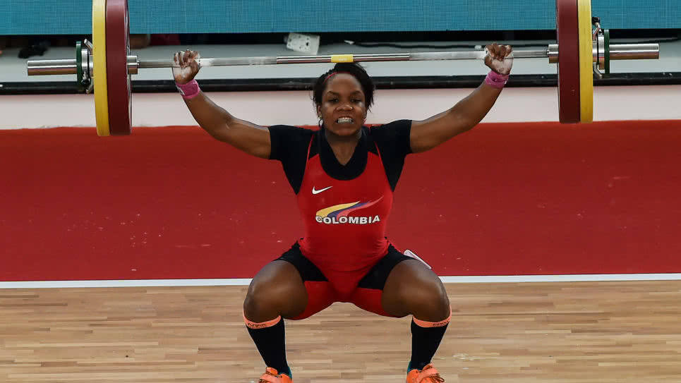 Natalia Llamosa ganó el oro en 63 kg y rompió récord centroamericano