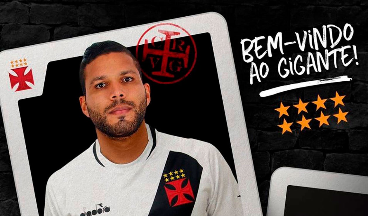 Oswaldo Henríquez fue presentado como nuevo jugador de Vasco Da Gama