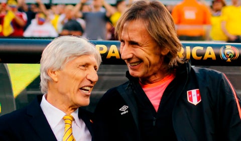 José Pékerman y Ricardo Gareca